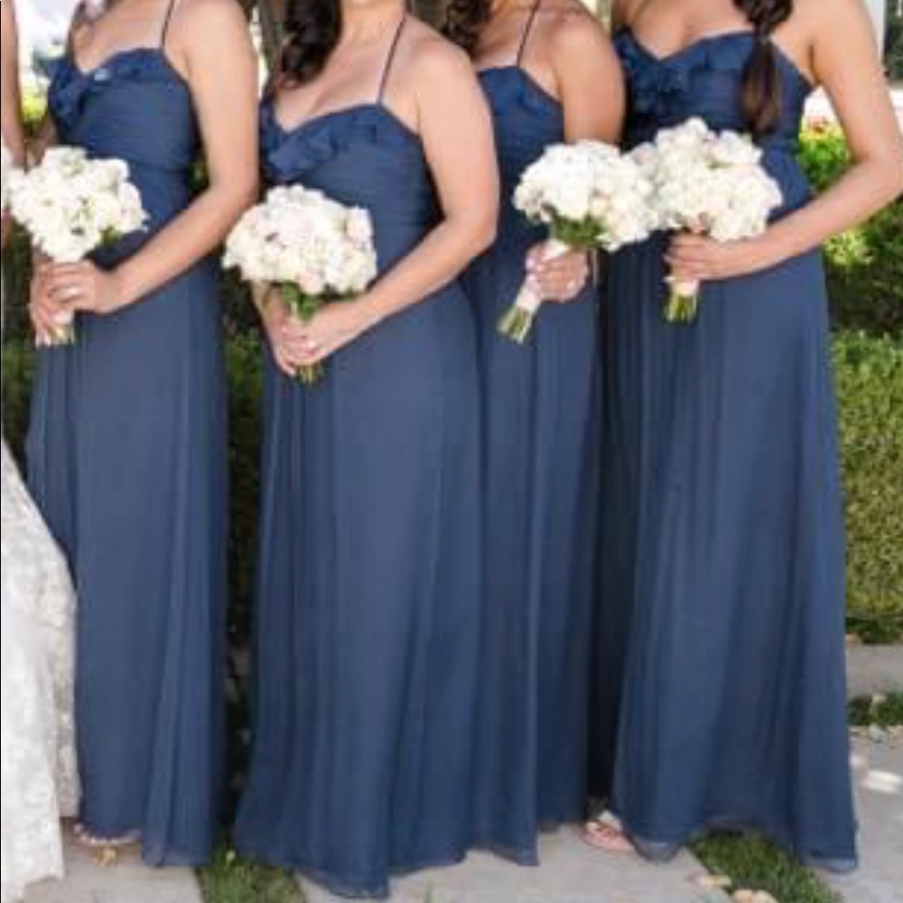 Amsale Silk bridesmaid dress